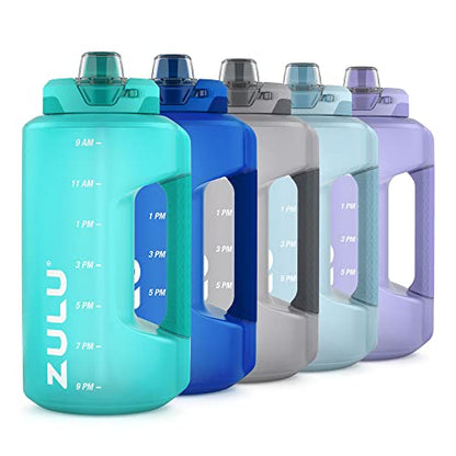 Goals Half Gallon Water Bottle with Straw - color: Aquaviva, size: 64 Ounces