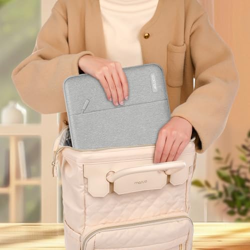 MOSISO Laptop Case 13 inch, Laptop Sleeve Compatible with MacBook Neo/Air/Pro 13 inch with A18/M5/M4/M3/M2/M1 Chip 2026-2016, Polyester Vertical Computer Sleeve Bag with Pocket, Gray - color: Gray, size: 13 inch