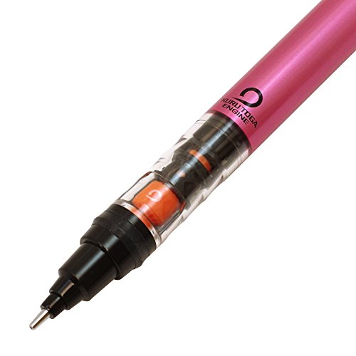 Uni Mechanical Pencil Kurutoga Pipe Slide Model 0.5mm, Pink Body (M54521P.13) - color: Pink, size: 1 Count (Pack of 1)