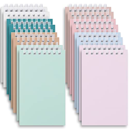 Ddaowanx Small Notebooks,3x5 Pocket Spiral Notepads With Lined Pages - The Perfect Little Mini Notebook to Stay Organized and Boost Productivity at Work or School (16, Cute Colors) - color: Cute Colors