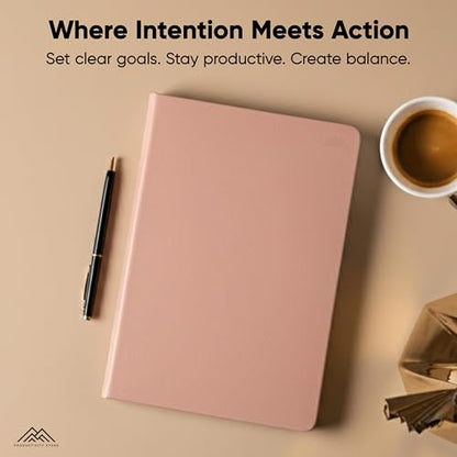 Hourly Planner & Appointment Book (8.5” x 11”) - Premium Hourly Planner with Daily Schedule & 30-Minute Time Slots for Better Time Management by PRODUCTIVITY STORE (A4, Pink) - color: Pink