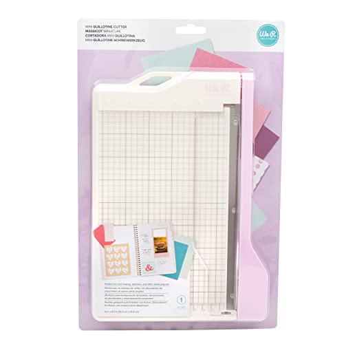 We R Memory Keepers Mini Guillotine Paper Cutter-Lilac - color: Lilac, size: Mini