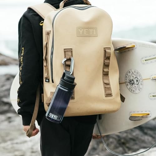YETI Yonder Water Bottle with Yonder Tether Cap, Lightweight, Leakproof and BPA-Free - color: Clear, size: 20 Ounces