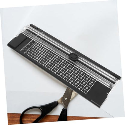 NUOBESTY Compact Paper Trimmer Lightweight and Portable Paper Cutter for Scrapbooking and Crafting Easy to Use Manual Cutting Tool Elegant Design for