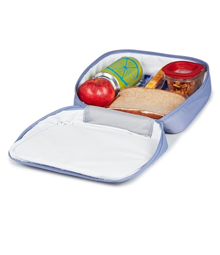 JanSport Lunch Break Insulated Cooler Bag - Leakproof Picnic Tote, Lavender Ash - color: Lavender Ash