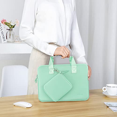 Hseok Laptop Sleeve 14 inch Case with Small Case, Compatible with MacBook Neo 14, MacBook Pro 14 M5/M4/M3/M2/M1, XPS 14 and Most 14 inch Notebooks, Neoprene Computer Handbag,L01U01 - color: L01u01, size: 14"