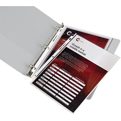 Office Depot Standard Weight Sheet Protectors, 8 1/2in. x 11in., Clear, Pack of 200, OD491694