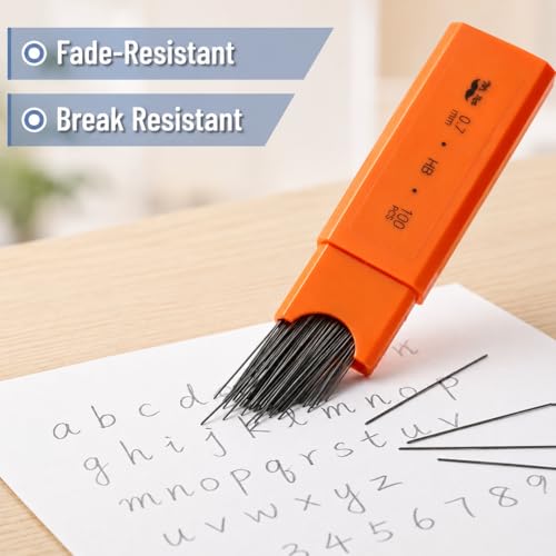 Mr. Pen- 0.7 mm Lead Refills for Mechanical Pencils, 5 Pack | 500 pcs (100 per Tube), Black, HB Graphite Lead, Standard Mechanical Pencil Refills for Drawing and Sketching - size: 0.7mm 500 pcs
