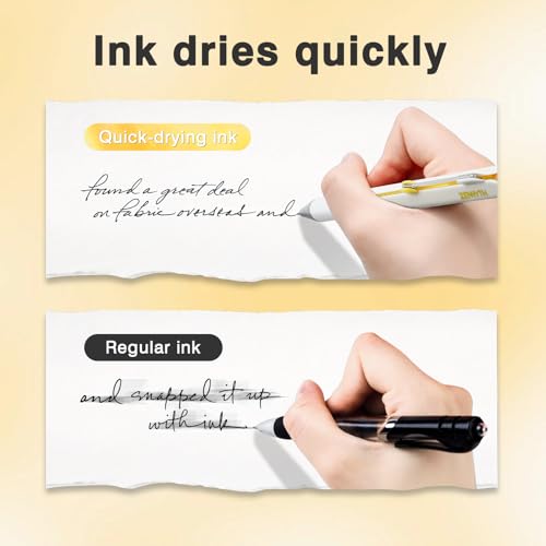 Ddaowanx Gel Pens,5Pcs Fine Point Smooth Writing Pens,0.5mm Black Ink for Journaling,Writing,Note Taking,Office School Supplies,Gifts for Women Man - color: Classical