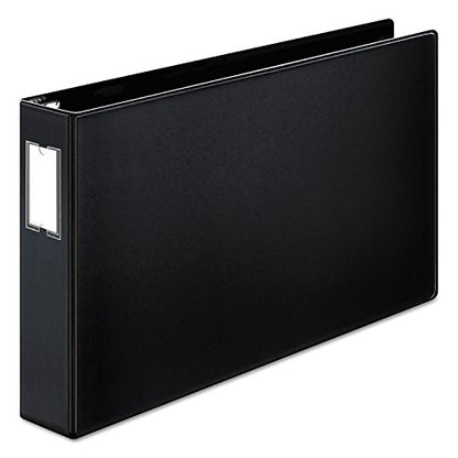 Cardinal Premier Easy Open 11" x 17", Locking Slant-D Ring Binder, 2", Black (12132) - size: 2-Inch