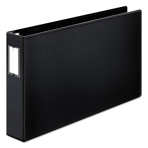 Cardinal Premier Easy Open 11" x 17", Locking Slant-D Ring Binder, 2", Black (12132) - size: 2-Inch