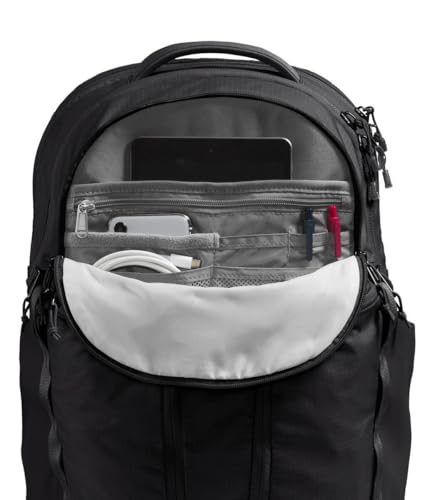 The North Face Women's Surge Commuter Laptop Backpack - Everyday Travel Bag, Laptop Sleeve, Water-Repellent, TNF Black/TNF Black-NPF, One Size - color: Tnf Black/Tnf Black-npf