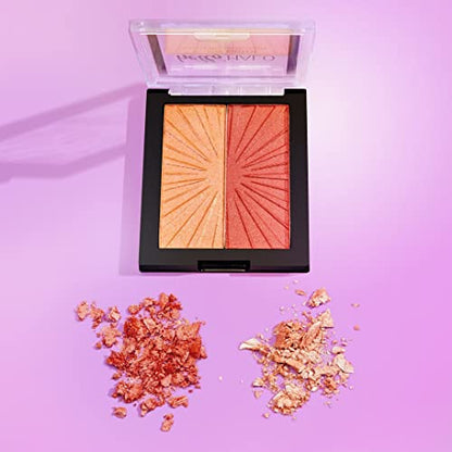 Wet n Wild MegaGlo Blushlighter, Blendable Blush & Highlighter Set, Shimmery Metallic Finish, Highlight Bling - color: 2- Highlight Bling