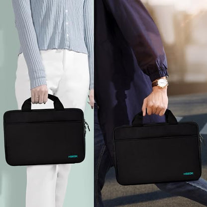 Hseok Laptop Case 13.3-14 Inch Sleeve,TSA Shockproof Computer Handbag,Compatible with MacBook Neo/Pro 14 M5/M4/M3/M2/M1,All Models 13.3" MacBook Air/Pro,XPS 13/14,Most 13-14 Notebooks,B01k01 - color: B01k01