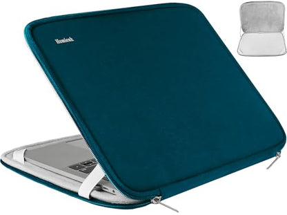 Laptop Sleeve 14 inch, Upgrade Durable Shockproof Protective Computer Cover Flip Case Briefcase Carrying Bag Compatible with 14" HP, Lenovo, Asus, Acer, Notebook, Chromebook Computer, Cyan - color: Cyan, size: 14 Inch