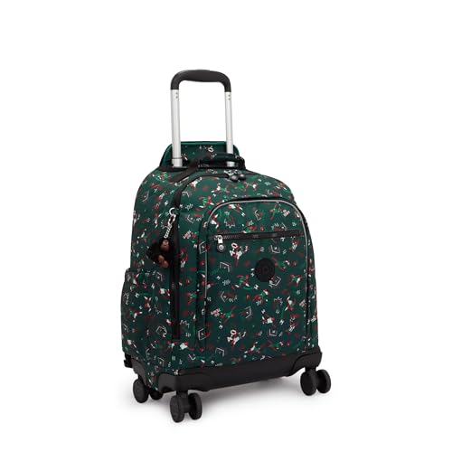 Kipling New Zea Printed 15" Laptop Rolling Backpack - color: Soccer Print
