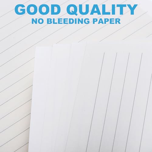 PATIKIL A6 Ruled Refills Inserts 6-Ring Binder Loose Leaf Planner Filler Paper Planner Inserts, 80 Sheets/160 Pages, Lined, White - size: A6, style: Lined