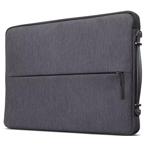 Lenovo Urban Laptop Sleeve 14 Inch for Laptop/ Notebook/Tablet Compatible with MacBook Air/Pro Water Resistant - Charcoal Grey - size: 14 inch