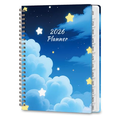 2026 Planner, Weekly and Monthly Calendar Planner Agenda, Jan 2026 - Dec 2026, Planning Academic Book, Office Desk Accessories and School Supplies - A5 (6.3'' x 8.5'') - color: D-Star