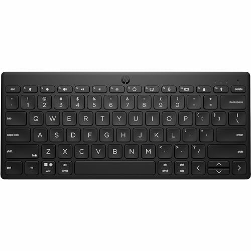 HP 350 BT Multi-Device Keyboard Black - color: Black, style: BT Keyboard