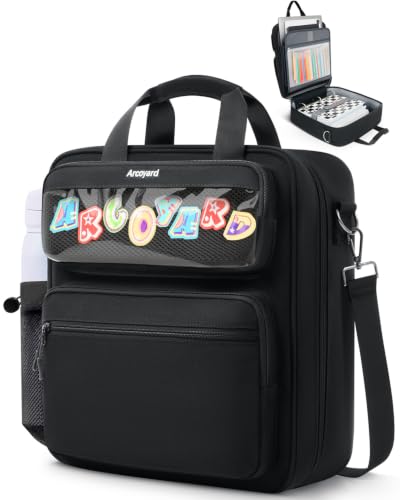 Zipper Binder 3 Ring with Ita Window, 3 Inch D-Ring Binder with Zipper and Strap Fits 14" Laptop, 600+ Sheets Capacity 3-in-1 Shoulder/Backpack/Handle Binder Bag for School Office Commute, Black - color: Black