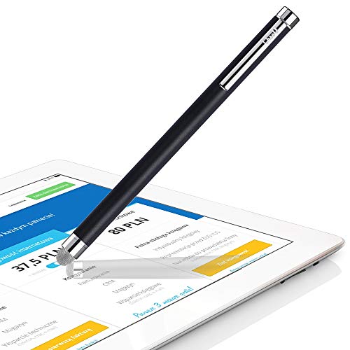 ChaoQ Stylus Pens for Touch Screens, 8 Pcs Mesh Fiber Capacitive Stylus with 8 Replaceable Mesh Tips and 8 Replaceable Rubber Tips (Silver, Black, White, Champagne) - color: Silver, Black, White, Champagne
