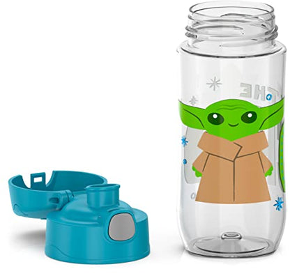 THERMOS FUNTAINER 16 Ounce Plastic Hydration Bottle with Spout, MANDALORIAN - color: Mandalorian