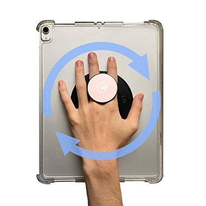 G-Hold® - Comfort Tablet Holder Works with Any Tablet, Tablet case, e-Reader, iPad - Universal, Ergonomic, Rotating, Folds Flat and Adjustable (Rose Gold) - color: Rose Gold