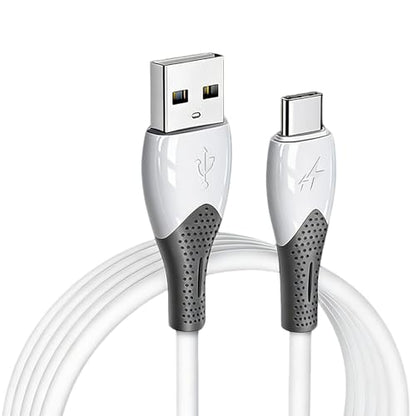 USB A to USB C Fast Charging Cable 3FT 5-Pack, USBA to USBC 100W Fast Charging Cable & 480Mbps, Android Auto and CarPlay Cable Cable for Google Pixel,Samsung Galaxy,iPhone 15/16/17 and More-White