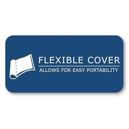 ROARING SPRING Flexible Cover Composition Notebook, Black Marble, Wide Ruled w/Margin, 48 Sheets (96 Pages), 8.5" × 7", Center-Sewn, Made in USA - size: 8.5" x 7" 48 Sheets (Pack of 1), style: 1 Book