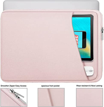 Laptop Case 14 inch, Durable Carrying Sleeve Bag Shockproof Protective Case Cover, Handbags Briefcase Laptop Bag Compatible with 14" MacBook Air/Pro HP Asus Lenovo Notebook Computer, Pink - color: Pink, size: 14 inch