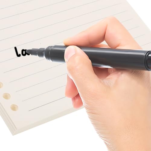 SEWACC A5 Lined Journal Refill Paper 60 Sheets Thick Loose Leaf Binder Inserts College Ruled Planner Filler for Organizer Notebook Office Use