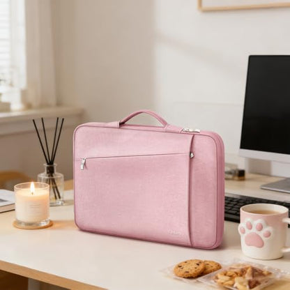 Ferkurn Laptop Case Sleeve for Men Women Chromebook Case Compatible with MacBook Air/Pro Lenovo Surface HP Dell ASUS Acer, 11.6 inch, Pink
