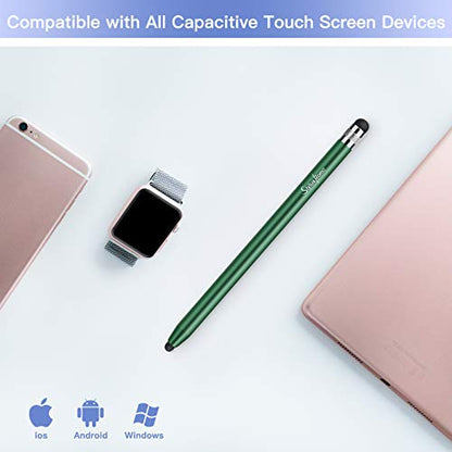 StylusHome Stylus Pens for Touch Screens (3 Pcs), Sensitivity & Precision Stylus, 2 in 1 Capacitive Stylus with 6 Extra Tips for iPad iPhone Tablets Samsung Galaxy All Universal Touchscreen Devices | For iPad iPhone Tablets Samsung Galaxy All Universal To