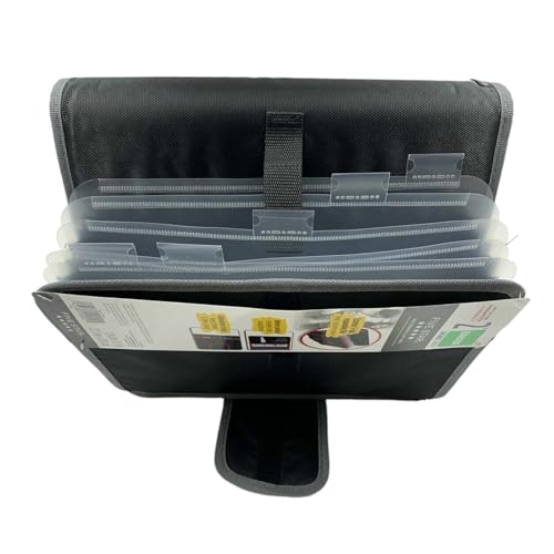 Mead Five Star Binder - Zipper 2 Inch 3-Ring Binder, Expansion Panel and Expanding File, 580 Sheet Capacity Assorted Colors