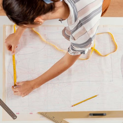 Tracing Paper Roll 12 Inches x 30 Yards, Trace Paper White ‌Translucent‌ Pattern Paper Tracing Paper for Drawing, Sewing, Sketch - size: 12 Inch Wide
