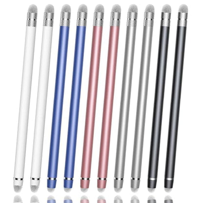 10 Pack Stylus Pen for Touchscreen,Stylus Pen for iPad | 2-in-1 High Precision,Sensitive Stylus,Suitable for iPad/ iPhone/Android Tablets,Compatible with Touch Screens Devices - color: Black*2/White*2/Silver*2/Blue*2/Rose Gold*2
