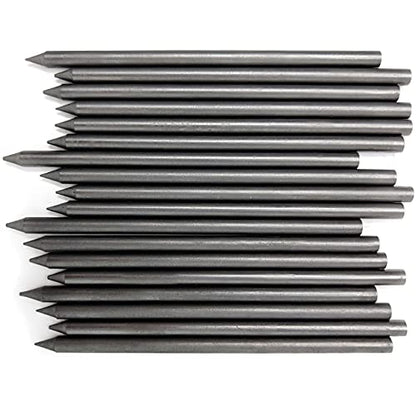 June Gold 5.6 mm, 18 Lead Refills, 4B, 120 mm Length, Sturdy Carrying Case | Extreme Bold Thickness, Sketching, Shading, Blending, Construction, Carpentry - color: 4b Graphite, style: 5.6 mm
