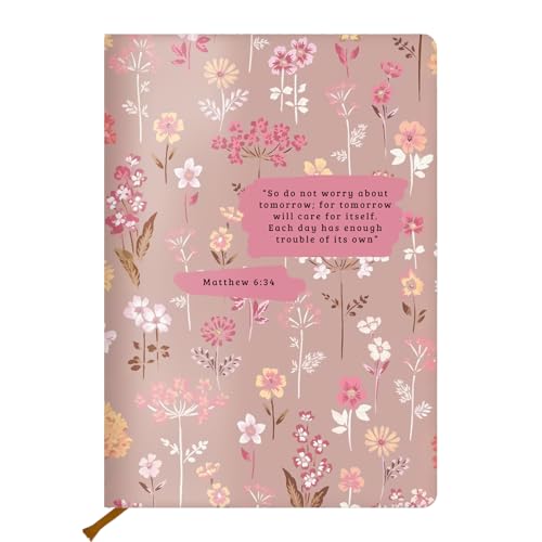 Christian Notebook Journal, Bible Notebooks for Note Taking Inspiration Religious Gifts, Grandma, Sister, Hardcover Ruled Journal for Note Taking, Bible Notebook Gifts for Women - color: Multi 1563