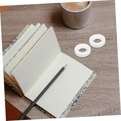 Sewroro 24rolls Wide Matte DIY Adhesive Tape Writable Student Correction Tape Bulk for Packaging Decoration and Craft Wrapping - size: 2500.00X1.20X0.10CM