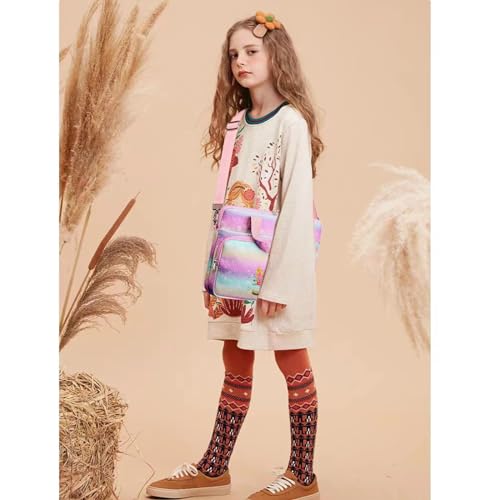 Octsky Tablet Sleeve Bag Kids Ipad Carrying Sleeve 12.5 Inch Tablet Protective Bag with Shoulder Strap, Soft Lining - color: Unicorn Golden