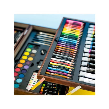Art 101 Deluxe Art Set, Assorted Colors, 215 Pieces (53215)