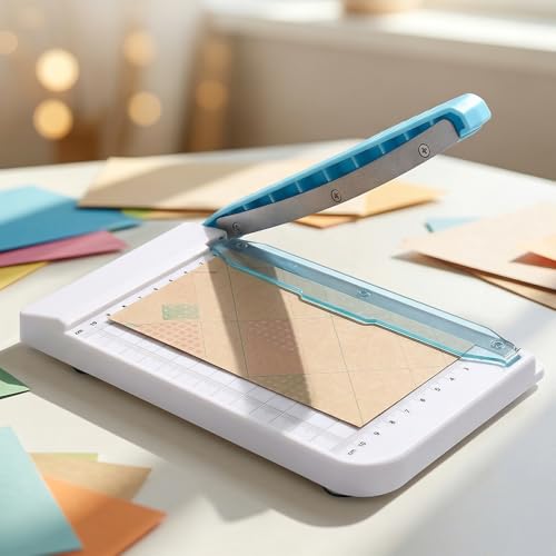 1pc Paper Cutter, Paper Cutting Tool, Photo Cutter, School and Office Supplies - color: White-13933K