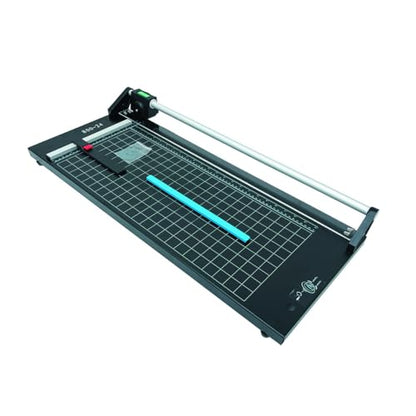 INTBUYING 24 Inch Commercial Manual Precision Rotary Paper Trimmer Smart Rotary Paper Cutter for Cutting Various Types of Photo Paper, Film, hot and Cold Laminating Paper, Office Paper, etc