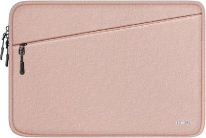 Laptop Sleeve Case 14 inch, Traveling Laptop Case with Pocket, Shockproof Protective Carrying Notebook Bag Compatible for 14 Inch MacBook Air/Pro, HP, Lenovo, Dell, ASUS, Acer, Light Pink - color: Light Pink, size: 14 Inch