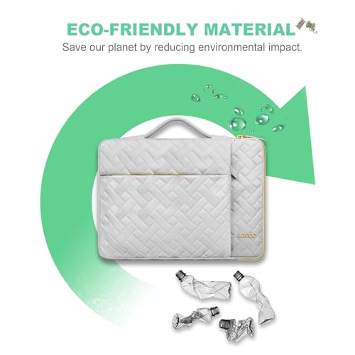 Lacdo 360° Protective Laptop Sleeve Case for 13 inch New MacBook Air M5 A3449 (2026), M4 A3240 2025, M3 A3113, M2 A2681, M1 A2337 A2179 A1932 | 13 inch MacBook Neo A18 Pro A3404 (2026), Space Gray - color: Space gray, size: New MacBook Air/Neo/Pro 13 Inch