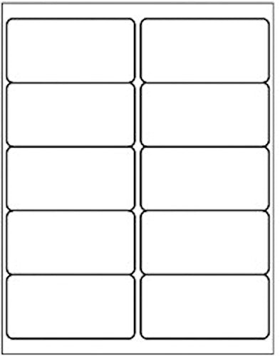BESTEASY 2x4 Shipping Labels, FBA 10 Up Address mailing Labels, 100 Sheets Sticker Labels Compatible Laser/Inkjet(1000 Labels) - size: 100 sheets, style: 10 up-2"x4"