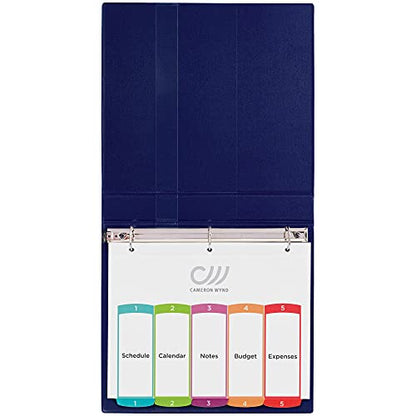 Avery 5 Tab Dividers for 3 Ring Binders, Customizable Table of Contents, Multicolor Tabs, 1 Set (11840) (Pack of 3) - size: Pack of 3
