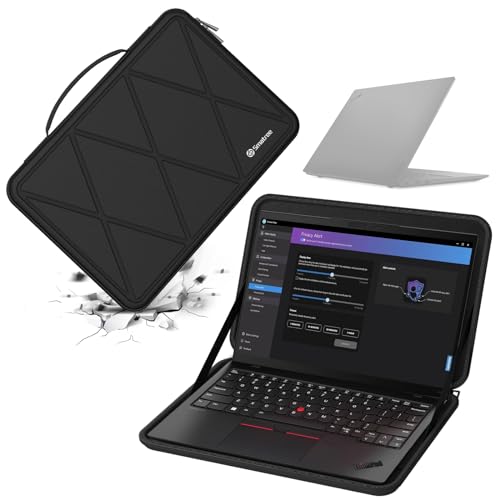 Smatree Hard EVA Protective Sleeve Case Compatible for 11.6 inch Lenovo ThinkPad Yoga 11e Gen 5, for 13 inch ThinkBook 13x Gen2 Laptop (X8021) - color: X Series-Black, size: For 13 inch Lenovo ThinkBook 13x Gen2(X8021)