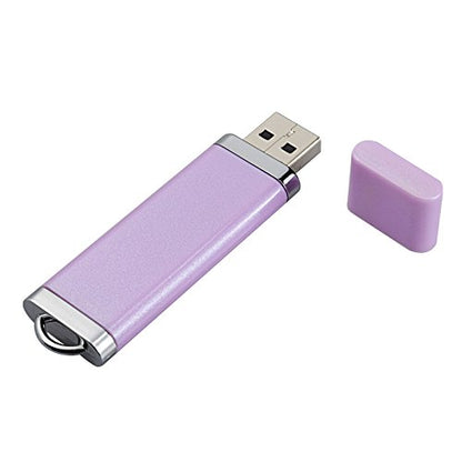 KOOTION 5 X 32GB Enamel USB 2.0 Flash Drive Thumb Drives Memory Stick - 5 Colors (Blue, Green, Pink, Purple, Yellow,) - size: 32GB
